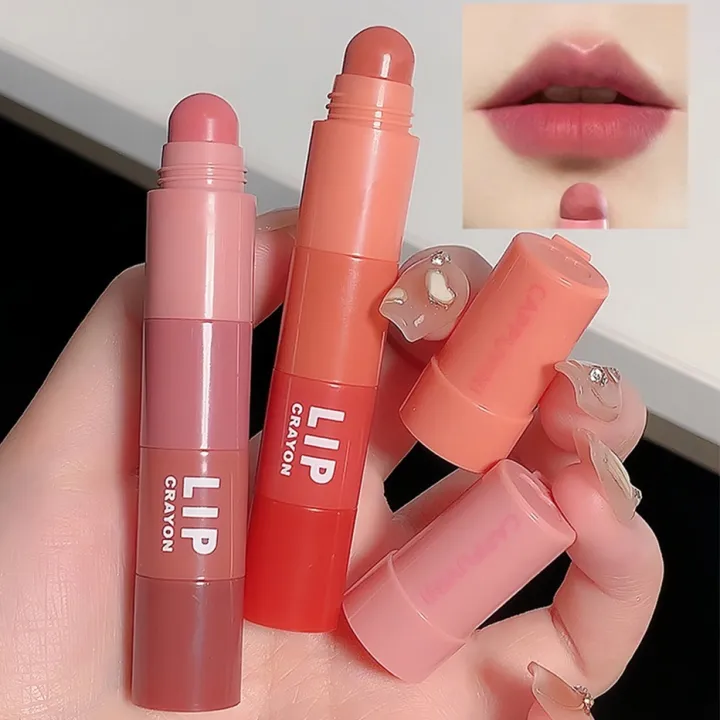 Herorange Mini 4‑in‑1 Waterproof Lip Gloss & Matte Velvet Lipstick Pen