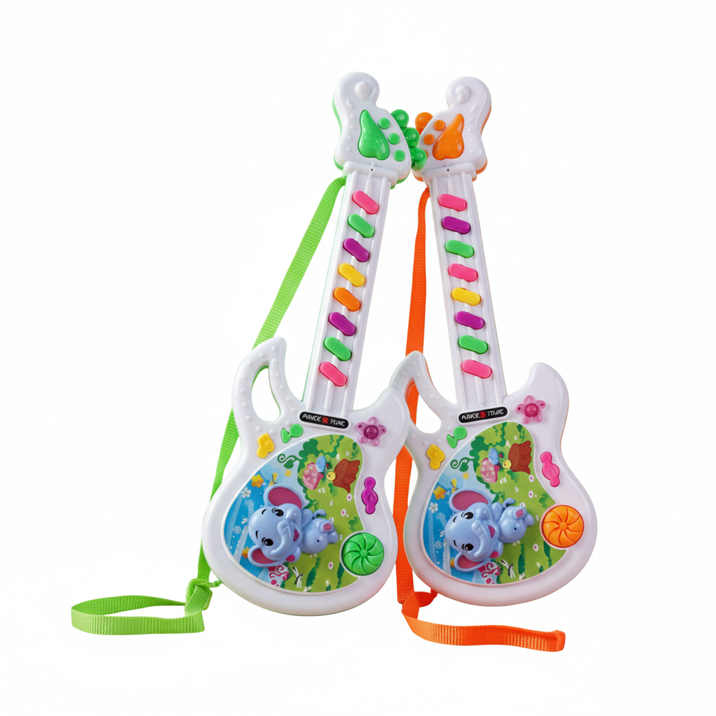 🎸 12-Inch Musical Guitar Toy for Kids