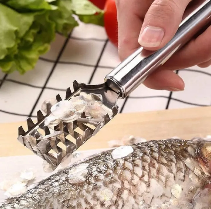 Fish Skin Remover / Fish Cutter / Fish Skin Cleaner – Stainless Steel